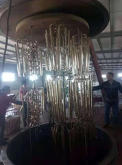 Kovové části nábytku PVD povlakové zařízení